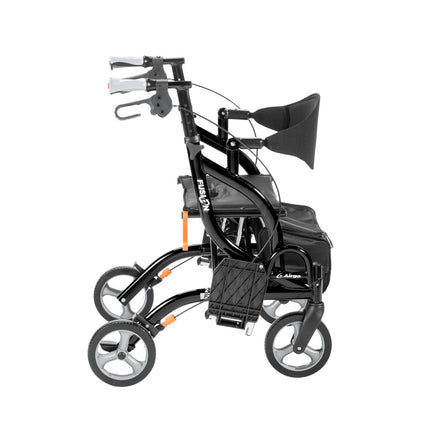 Airgo Fusion F20 Side-Folding Rollator & Transport Chair
