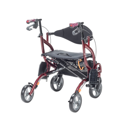 Airgo Fusion F20 Side-Folding Rollator & Transport Chair