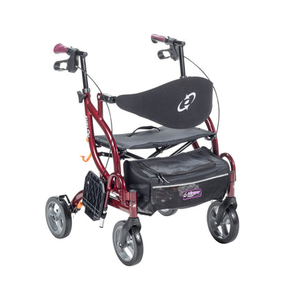 Airgo Fusion F20 Side-Folding Rollator & Transport Chair
