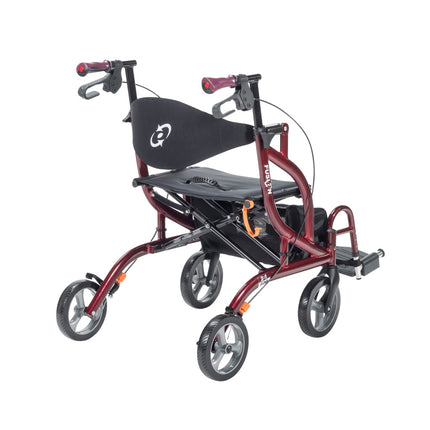 Airgo Fusion F20 Side-Folding Rollator & Transport Chair