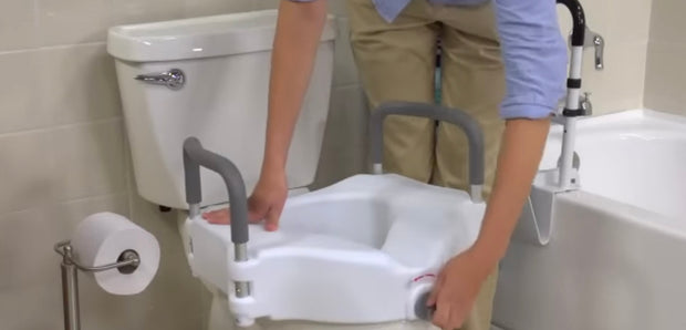 Preservetech raised toilet seat