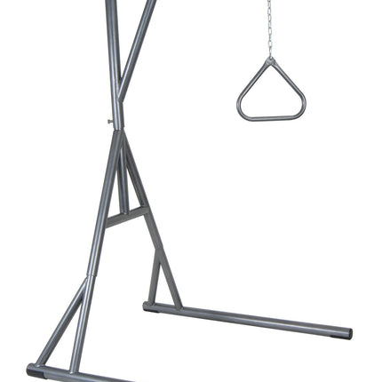 Bariatric Heavy Duty Trapeze Bar, Silver Vein
