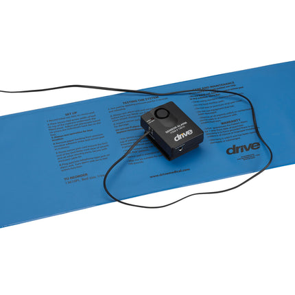 Pressure Sensitive Bed Chair Patient Alarm, 11" x 30" Bed Pad