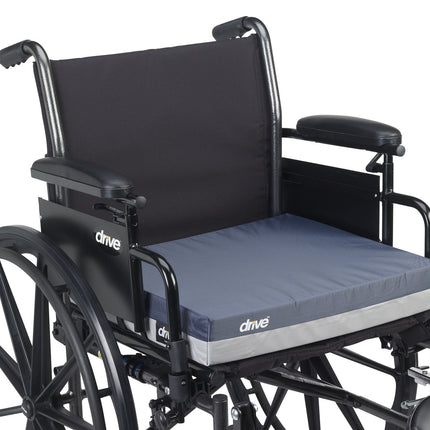 Gel "E" Skin Protection Wheelchair Seat Cushion, 16" x 16" x 3"