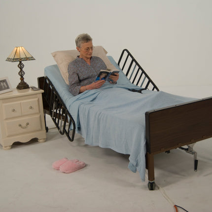 Delta Ultra Light Semi Electric Hospital Bed, Frame Only
