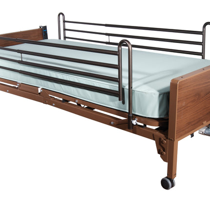 Delta Ultra Light Semi Electric Hospital Bed with Full Rails