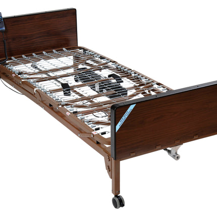 Delta Ultra Light Semi Electric Hospital Bed with Half Rails