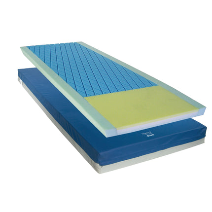 Gravity 8 Long Term Care Pressure Redistribution Mattress, No Cut Out, Large