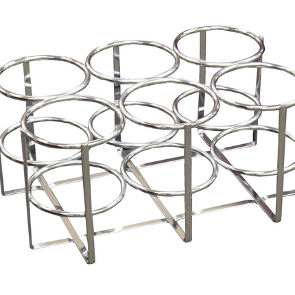 Economy Oxygen 6 Cylinder Rack, E, D or C Cylinders Only