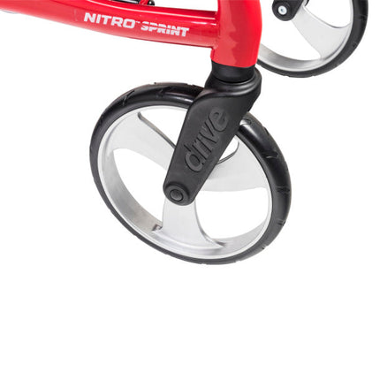Nitro Sprint Rollator Red