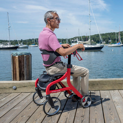 Nitro Sprint Rollator Red