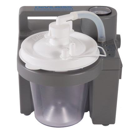 7305 Series Homecare Suction Unit with Internal Filter, Battery, and Carrying Case
