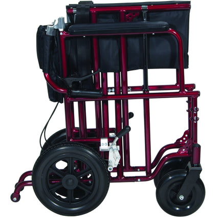 Bariatric Heavy Duty Transport Wheelchair