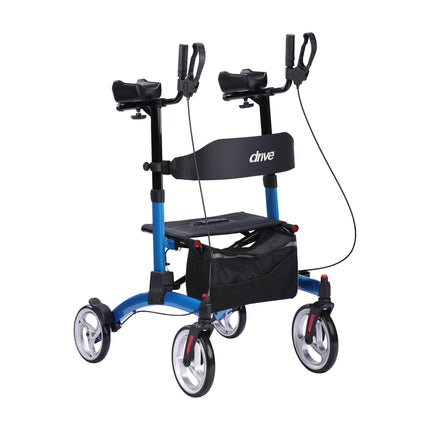 Elevate Upright Walker, blue