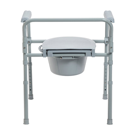 Steel Folding Bedside Commode