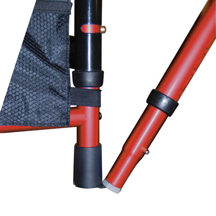 Portable Folding Travel Walker with 5" Wheels and Fold up Legs