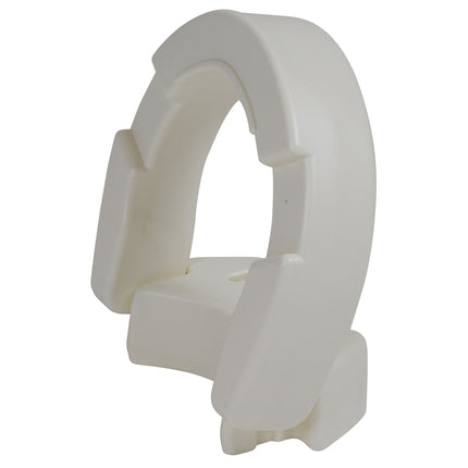 Hinged Toilet Seat Riser, Standard Seat