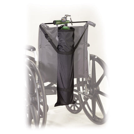 Wheelchair Carry Pouch for Oxygen Cylinders